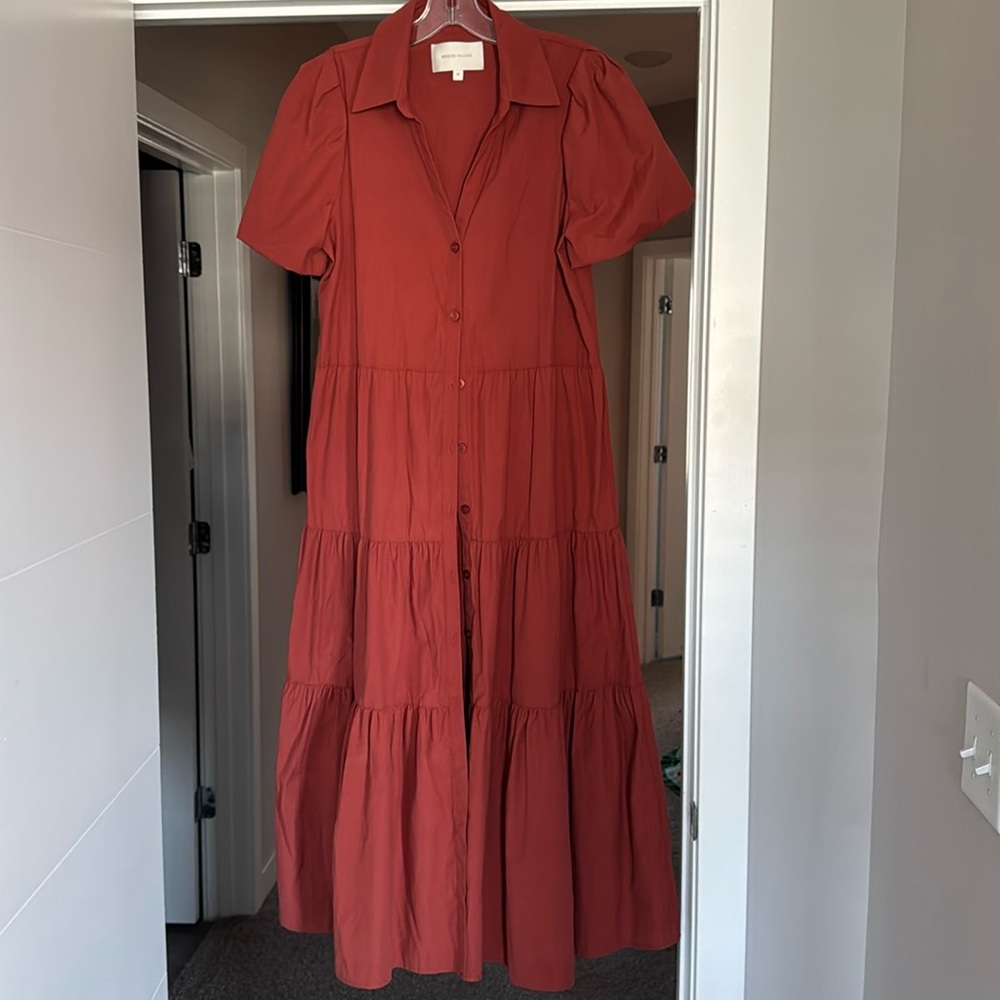 Brochu Walker Havana dress in beautiful cinnamon color. Barely worn.